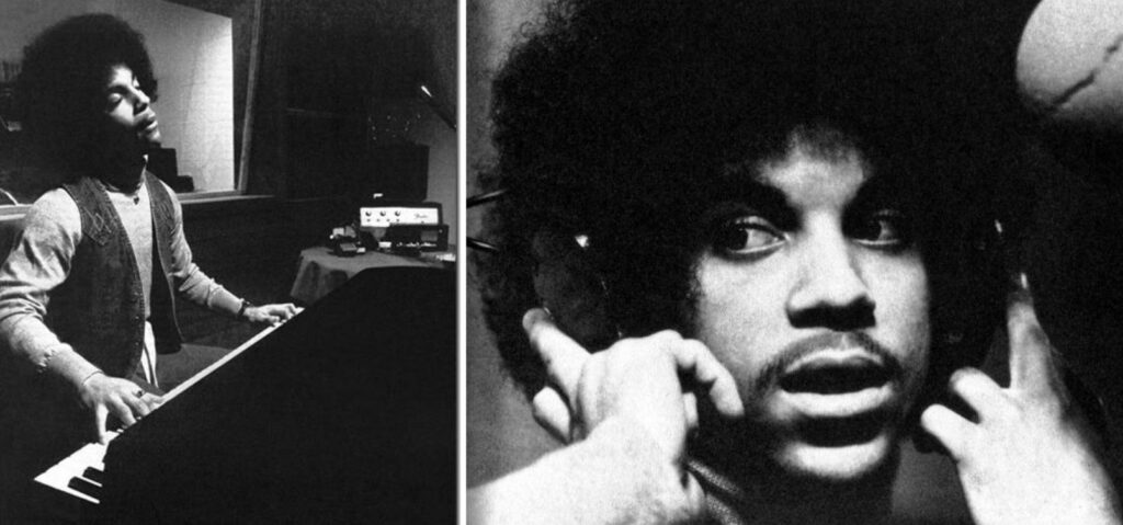 Prince In Studio